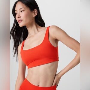 Vuori Bright Orange “poppy” bra small